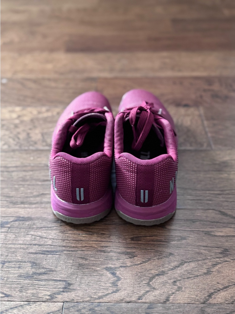 Nobull Outwork Edge Women’s CrossFit Trainers in Burgundy Gum Size 7 - Picture 2 of 6